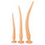 Super Long Butt Plug Set flesh - [Фото 2]