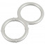 Metallic Silicone Double Ring - [Фото 3]
