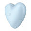 Вакуумный стимулятор клитора Cutie Heart цвет: голубой Satisfyer (Германия) - [Фото 4]