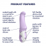 Вибратор для зоны G Vibes Charming Smile Satisfyer (Германия) - [Фото 2]