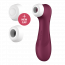 Вакуумный смарт стимулятор для клитора с вибрацией  и Liquid Air Pro 2 Generation 3 Connect App   цвет: фиолетовый Satisfyer (Германия) - [Фото 1]