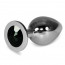 Анальна пробка - Heavy Metal Anal Plug Rosebud Classic L Black - [Фото 1]