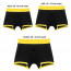 Трусики для страпону - Ingen Horny Strap-On Shorts Black (на талію 84-94 см) - [Фото 4]