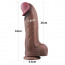 Фалоімітатор - Dual-Layered Silicone Cock 13