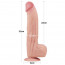 Фалоімітатор - Sliding-Skin Dual Layer Dong 12