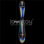 Фалоімітатор - Twilight Gleam Glass Dildo Double Delight - [Фото 2]