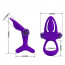 Ерекційне кільце - Pretty Love Vibration Cock Ring Purple - [Фото 3]