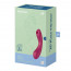Кліторальний стимулятор - Satisfyer Curvy Trinity 1 Red - [Фото 1]