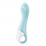 Вібратор - Satisfyer Air Pump Bunny 5+ Blue (App) - [Фото 4]