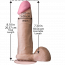 Фаллоимитатор Doc Johnson The Realistic Cock 8 inch White - ULTRASKYN, Vack-U-Lock (мятая упаковка) - [Фото 4]
