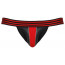 Чоловічі трусики - 2100347 Svenjoyment Mens Jockstrap, black/red - [Фото 5]