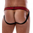 Чоловічі трусики - 2100347 Svenjoyment Mens Jockstrap, black/red - [Фото 4]