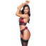 Комплект білизни - 2214199 Bra Set Bondage - red - [Фото 3]