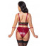 Комплект білизни - 2214199 Bra Set Bondage - red - [Фото 4]