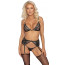 Комплект білизни - 2214300 Bra Suspender Set - black - [Фото 2]