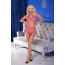 Комплект білизни - 2214482 Cottelli Collection Bra Suspender Set Pink - S/M - [Фото 3]