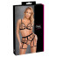 Комплект білизни - 2214504 Cottelli Collection Bra Set Open Black - S - [Фото 1]