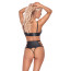 Комплект білизни - 2214512 Cottelli Collection Bra Set Rings Black - XL - [Фото 6]
