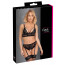 Комплект білизни - 2214520 Cottelli Collection Bra & Thong Black - XL - [Фото 1]