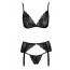 Комплект білизни - 2214539 Kissable Suspender Set, black - [Фото 5]