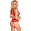 Комплект білизни - 2214547 Kissable Suspender Set Red - S/M - [Фото 4]