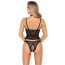 Комплект білизни - 2221306 Longline Set Zip - Black - [Фото 6]