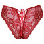 Трусики - 2310970 Crotchless panty - Red {} L - [Фото 6]