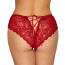 Трусики - 2310970 Crotchless panty - Red {} XL - [Фото 4]
