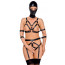 Боді з маскою - 2480492 Bad Kitty Strap+Mask Set, black - [Фото 3]