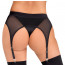 Трусики для страпону - 2493578 Bad Kitty Suspender Thong, black - [Фото 3]
