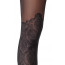 Колготки - 2510405 Cottelli Collection Crotchless Tights, black - [Фото 6]