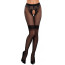 Колготки - 2510413 Cottelli Collection Crotchless Tights, black - [Фото 2]