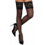 Панчохи - 2520672 Cottelli Collection Hold-Ups, black - [Фото 3]