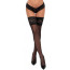 Панчохи - 2520672 Cottelli Collection Hold-Ups, black - [Фото 4]