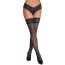 Панчохи - 2520710 Cottelli Collection Hold-Ups Rose Black - 5 - [Фото 4]