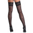 Панчохи - 2520710 Cottelli Collection Hold-Ups Rose Black - 5 - [Фото 6]