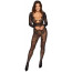 Бодістокінг - 2551373 Cottelli Collection Catsuit Fantasy Black - [Фото 2]