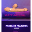 Вібратор - Basia Thtusting Vibrator 2in1 - [Фото 3]