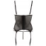 Корсет з підв'язками для панчіх - 2631520 Cottelli Collection Cami Suspender - [Фото 5]