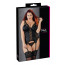 Корсет з підв'язками для панчіх - 2632187 Cottelli Collection Basque Black - [Фото 1]