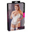 Корсет з підв'язками для панчіх - 2632438 Cottelli Collection Basque White - [Фото 1]