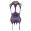 Корсет з підв'язками для панчіх - 2632926 Abierta Fina Basque Purple - [Фото 5]