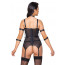 Корсет з підв'язками для панчіх - 2632977 Cottelli Collection Basque Bondage - [Фото 5]