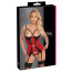 Корсет - 2633051 Cottelli Collection Cami Suspenders Red - XL - [Фото 1]
