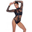 Боді - 2642956 Noir Body With Long Sleeves - [Фото 4]