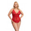 Боді - 2643120 Crotchless Body - red - [Фото 2]