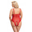 Боді - 2643120 Crotchless Body - red - [Фото 4]