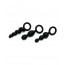 Набор анальных игрушек Satisfyer Plugs black (set of 3) - Booty Call  (мятая упаковка!!!) - [Фото 3]