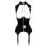 Комплект білизни - 2840464 Vinyl Basque - black - [Фото 6]