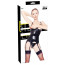 Корсет з підв'язками для панчіх - 2840634 Black Level Vinyl Basque - [Фото 1]